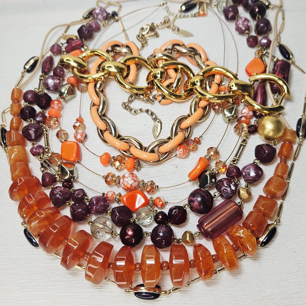 Designer Signed Jewelry Lot J Jill Coldwater Express Lauren Ralph Lauren